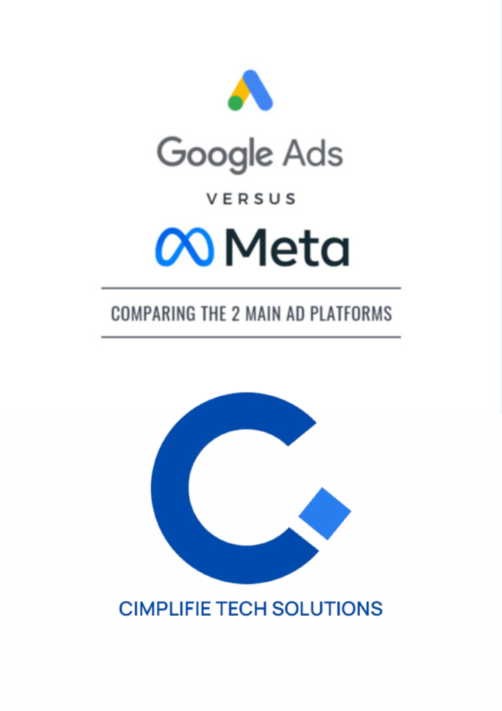 Comparative overview of Meta Ads vs. Google Ads